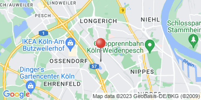 Wegbeschreibung - Google Maps anzeigen