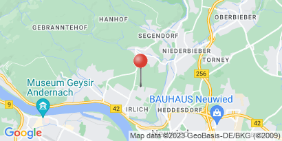 Wegbeschreibung - Google Maps anzeigen
