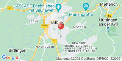 Wegbeschreibung - Google Maps anzeigen