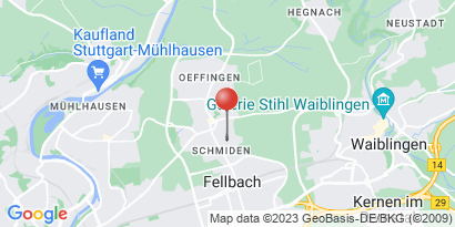 Wegbeschreibung - Google Maps anzeigen