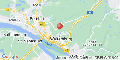 Wegbeschreibung - Google Maps anzeigen