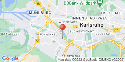 Wegbeschreibung - Google Maps anzeigen