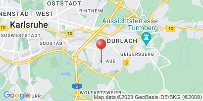 Wegbeschreibung - Google Maps anzeigen