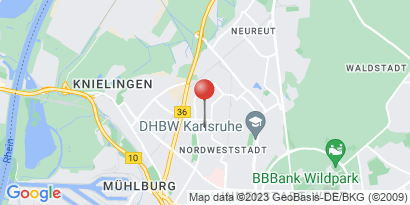 Wegbeschreibung - Google Maps anzeigen