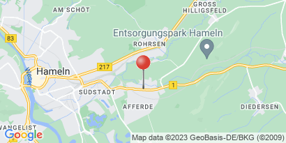 Wegbeschreibung - Google Maps anzeigen