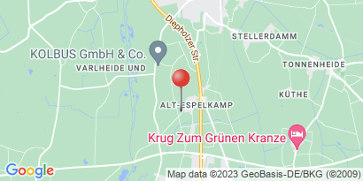 Wegbeschreibung - Google Maps anzeigen