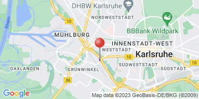 Wegbeschreibung - Google Maps anzeigen