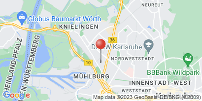 Wegbeschreibung - Google Maps anzeigen