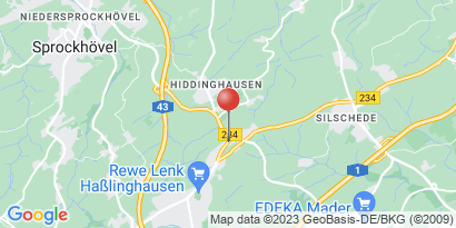 Wegbeschreibung - Google Maps anzeigen