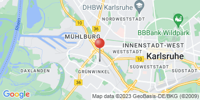 Wegbeschreibung - Google Maps anzeigen