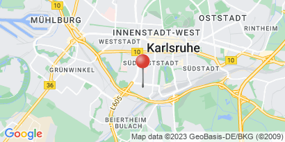 Wegbeschreibung - Google Maps anzeigen