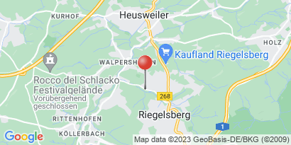 Wegbeschreibung - Google Maps anzeigen