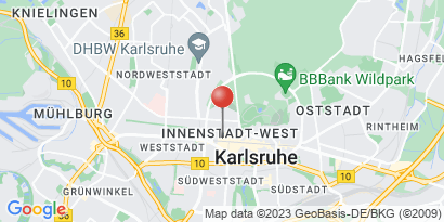 Wegbeschreibung - Google Maps anzeigen