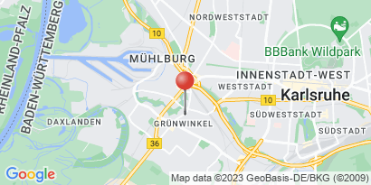 Wegbeschreibung - Google Maps anzeigen