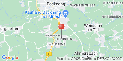 Wegbeschreibung - Google Maps anzeigen