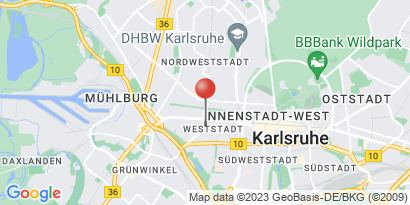 Wegbeschreibung - Google Maps anzeigen