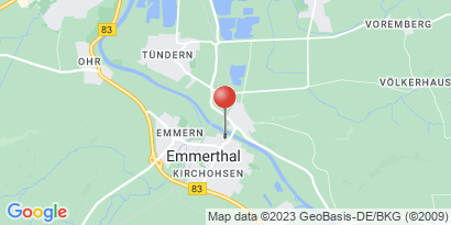 Wegbeschreibung - Google Maps anzeigen