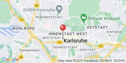 Wegbeschreibung - Google Maps anzeigen