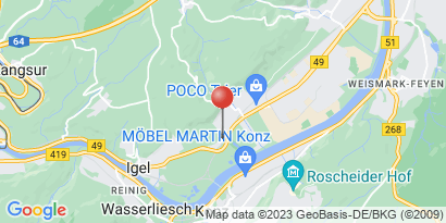 Wegbeschreibung - Google Maps anzeigen