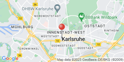 Wegbeschreibung - Google Maps anzeigen