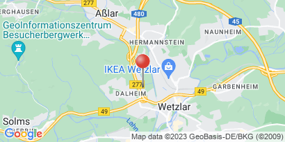 Wegbeschreibung - Google Maps anzeigen