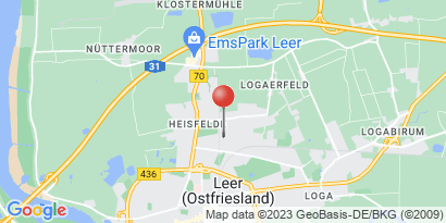 Wegbeschreibung - Google Maps anzeigen