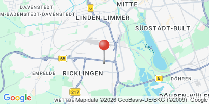 Wegbeschreibung - Google Maps anzeigen